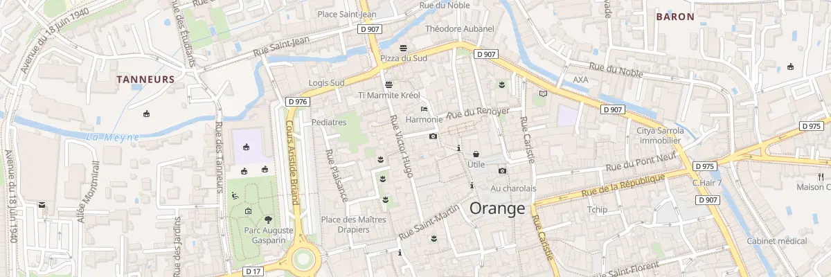 Plan du 18 Rue Notre-Dame à Orange