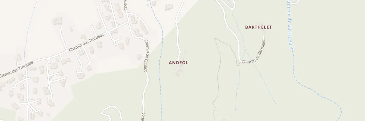 Plan du 675 Che d’Andeol à Tournon-sur-Rhône