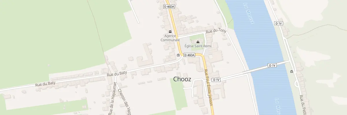 Plan du 23 Pl de l’Eglise à Chooz