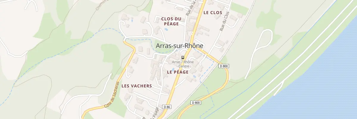 Plan du 5080 Le Peage à Arras-sur-Rhône