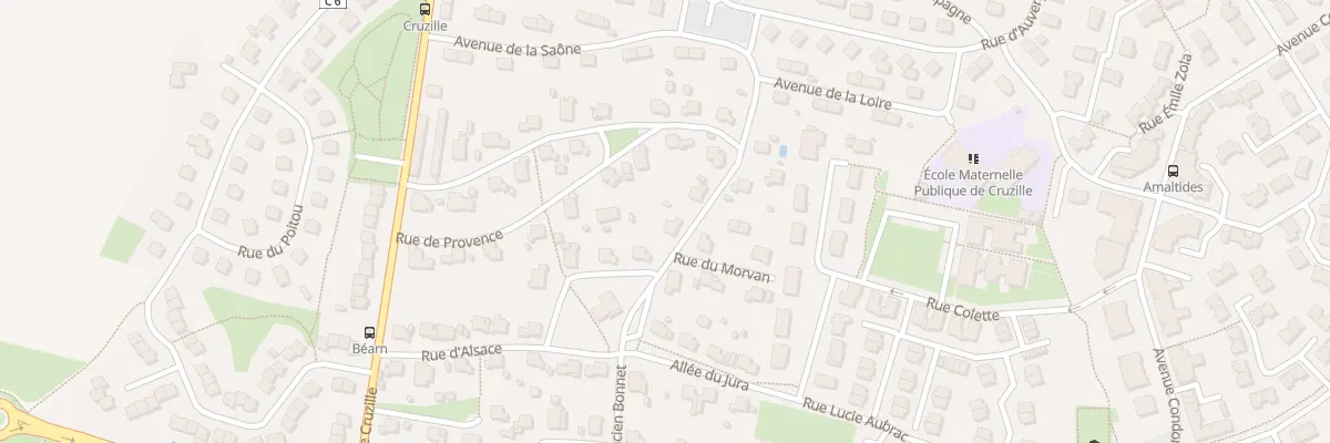 Plan du 1 Rue des Pyrénées à Châtenoy-le-Royal