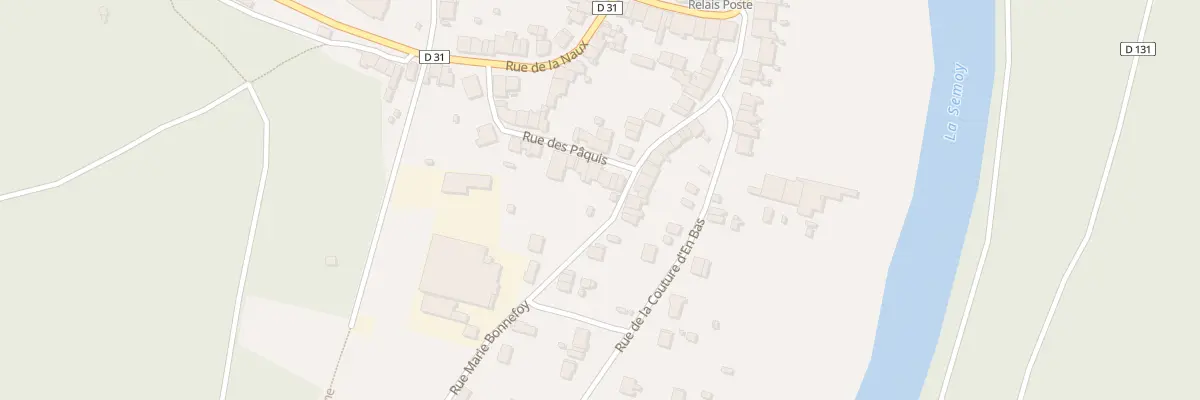Plan du 33 Rue des Pâquis à Thilay