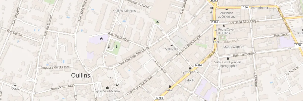 Plan du 37 Rue Narcisse Bertholey à Oullins-Pierre-Bénite