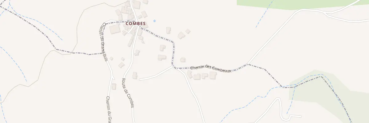 Plan du 5165 Terroir de Combe à Glun