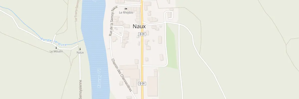 Plan du 8 Grand Rue - Naux à Thilay