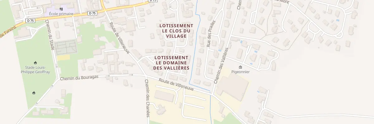 Plan du 31 Rue des Sitelles à Chaleins