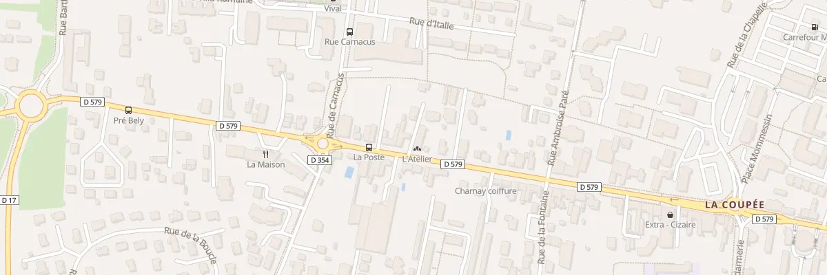 Plan du 80 Grande Rue de la Coupée à Charnay-lès-Mâcon