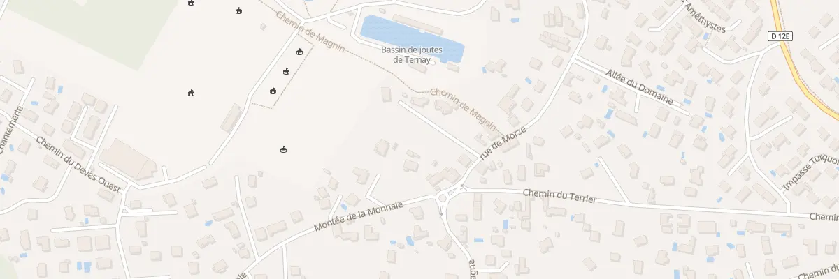 Plan du 55 Rue de Morze à Ternay