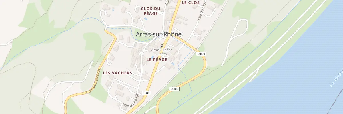 Plan du 5179 Rte Cévenole à Arras-sur-Rhône