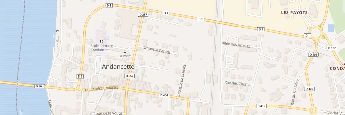 Plan du 5114 Le Village à Andancette
