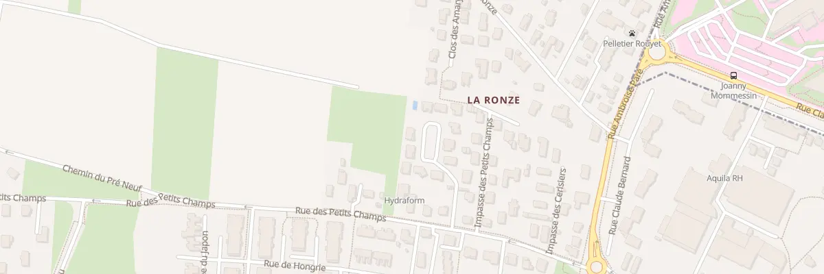 Plan du 5 Imp des Lauriers à Charnay-lès-Mâcon