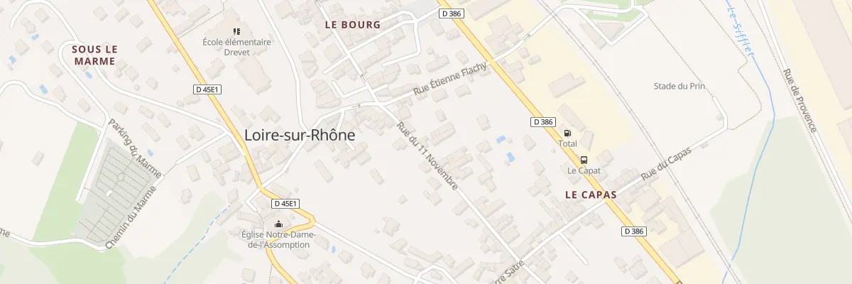 Plan du 173 Rue du Onze Novembre à Loire-sur-Rhône