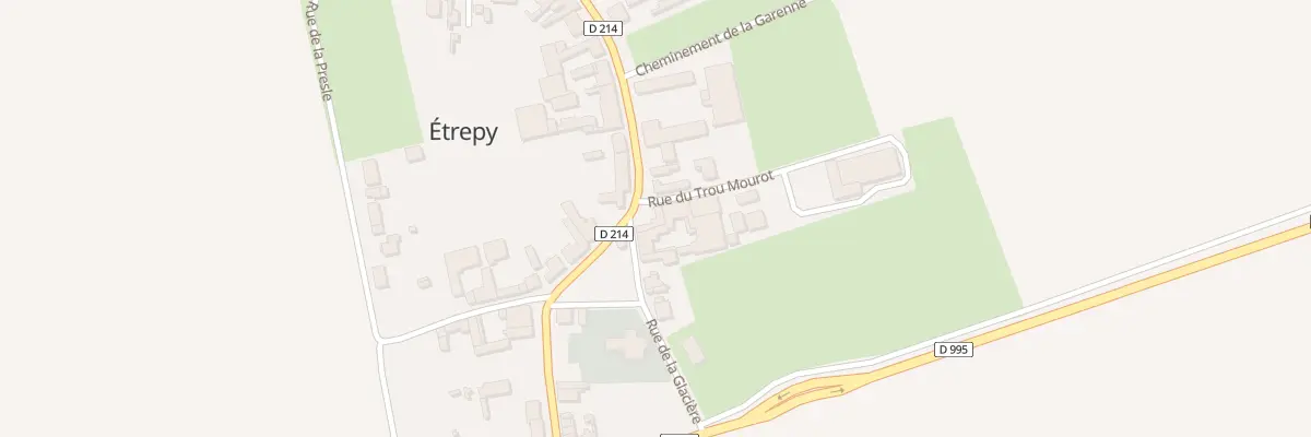 Plan du 9 Gr Grande Rue à Étrepy