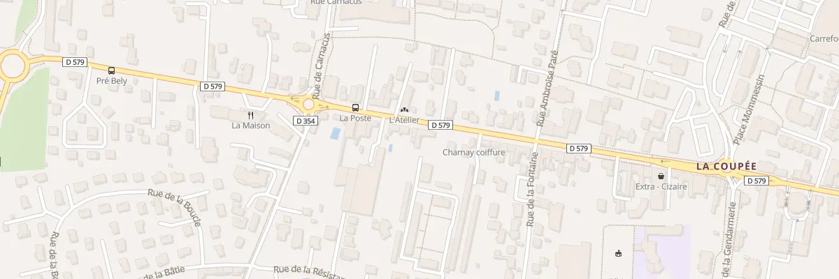 Plan du 91 Grande Rue de la Coupée à Charnay-lès-Mâcon