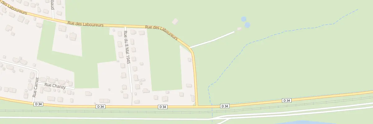 Plan du 5435 Rue des Laboureurs à Nouvion-sur-Meuse