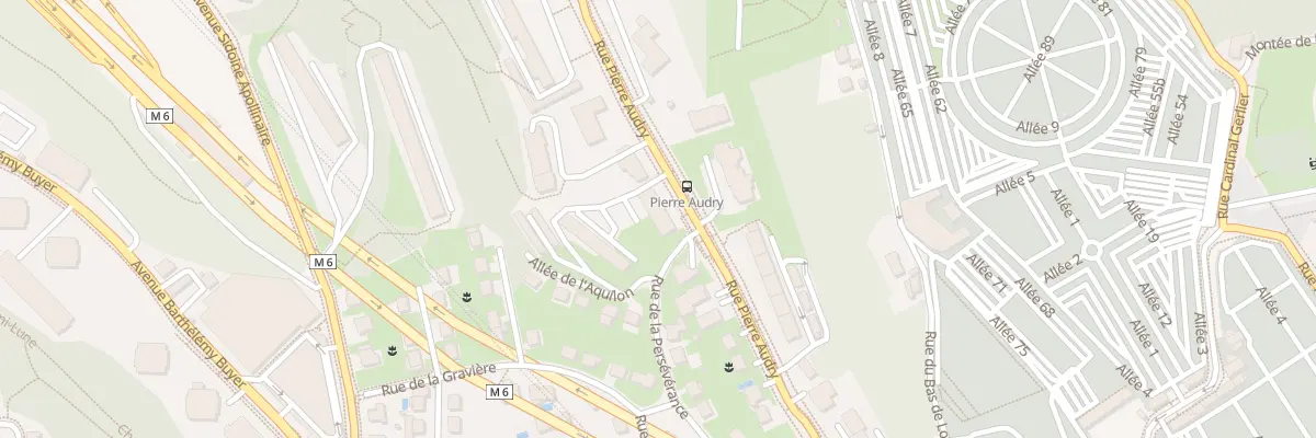 Plan du 76 Rue Pierre Audry à Lyon 9e Arrondissement