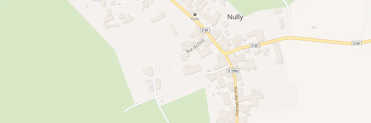 Plan du 5 Rue du Four à Nully