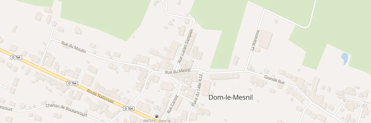 Plan du 6 Rue Lucien Sampaix à Dom-le-Mesnil