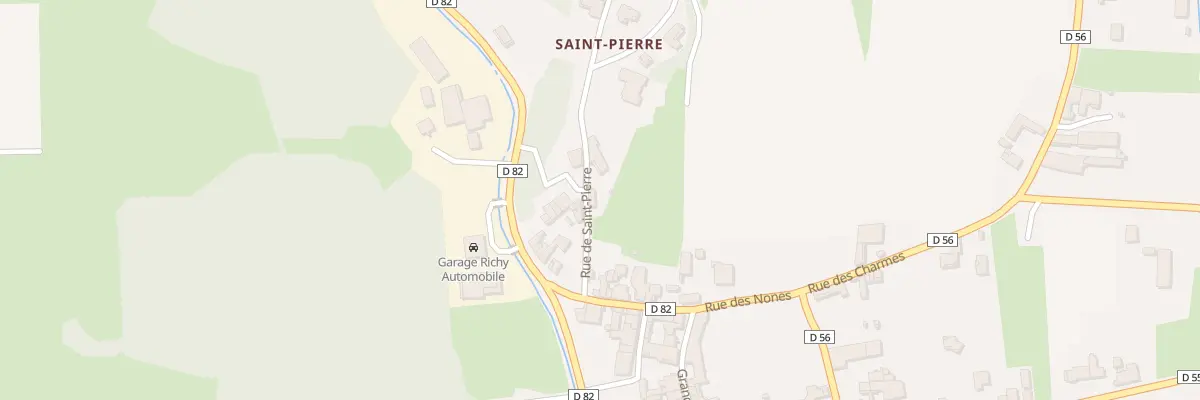 Plan du 58 Rue de St Pierre à Lugny