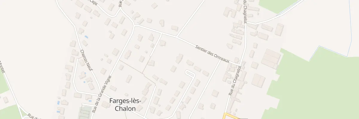 Plan du 6 Rue du Champ du Bourg à Farges-lès-Chalon