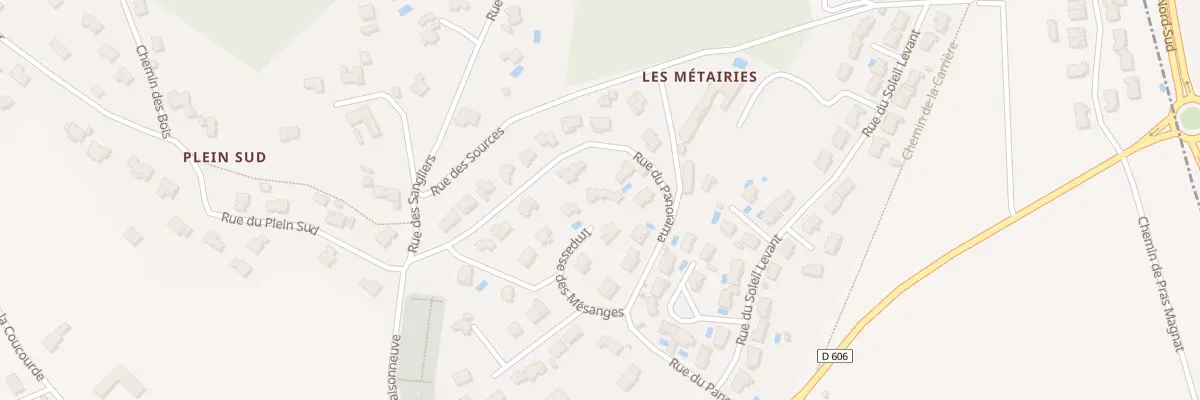 Plan du 24 Imp des Mesanges à Saint-Marcel-lès-Sauzet