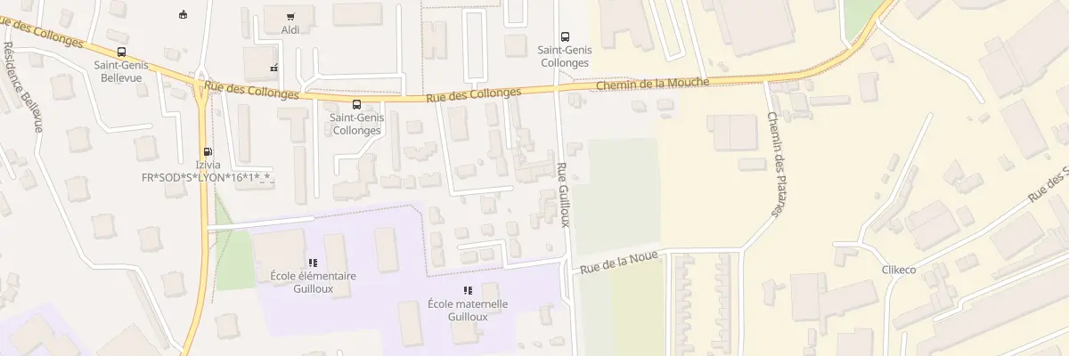 Plan du 4 Rue Guilloux à Saint-Genis-Laval
