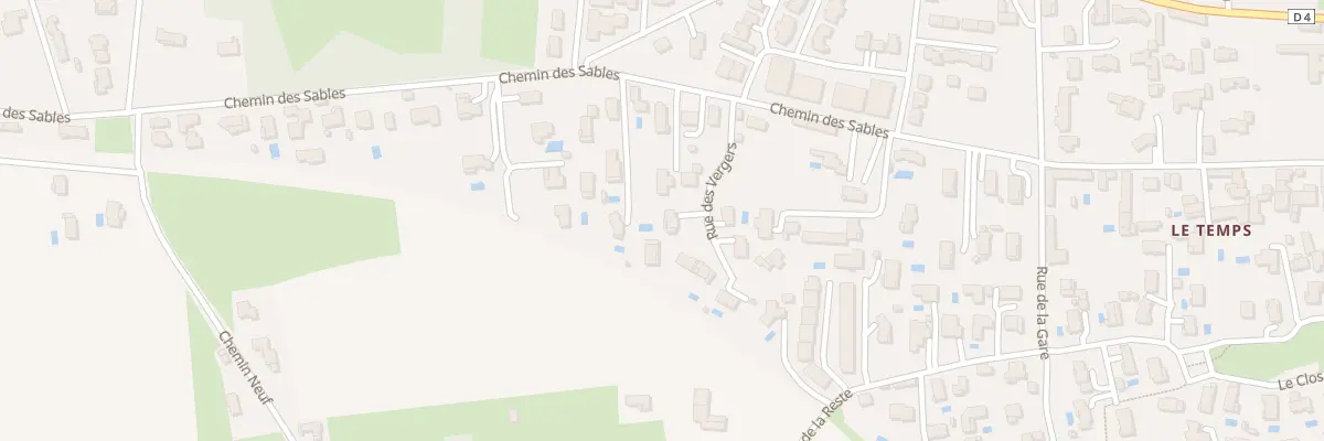 Plan du 237J Che des Sables à Reyrieux