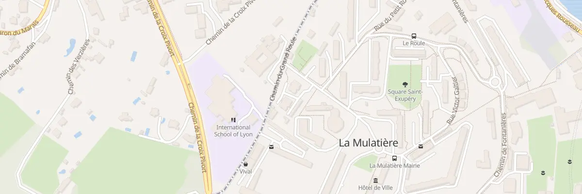 Plan du 73 Rue du Grand Roule à La Mulatière