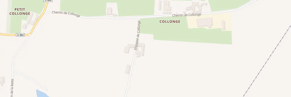 Plan du 71A Imp de Collonge à Francheleins