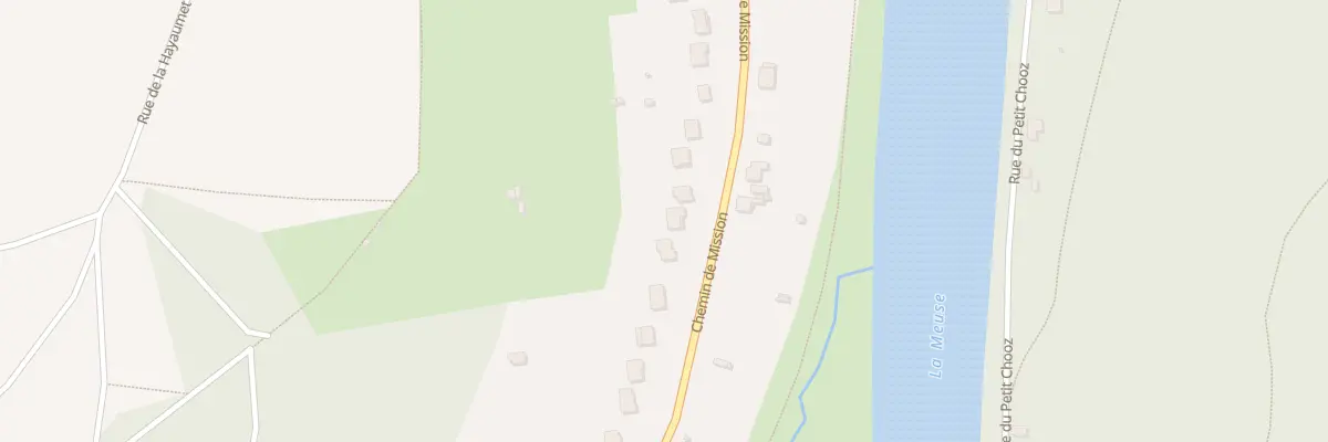 Plan du 9 Che de Mission à Chooz