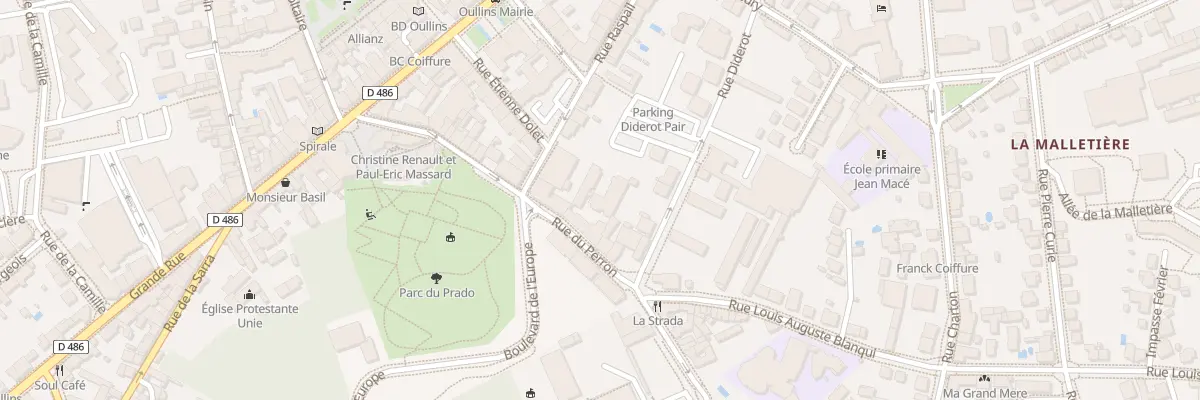 Plan du 35 Rue du Perron à Oullins-Pierre-Bénite