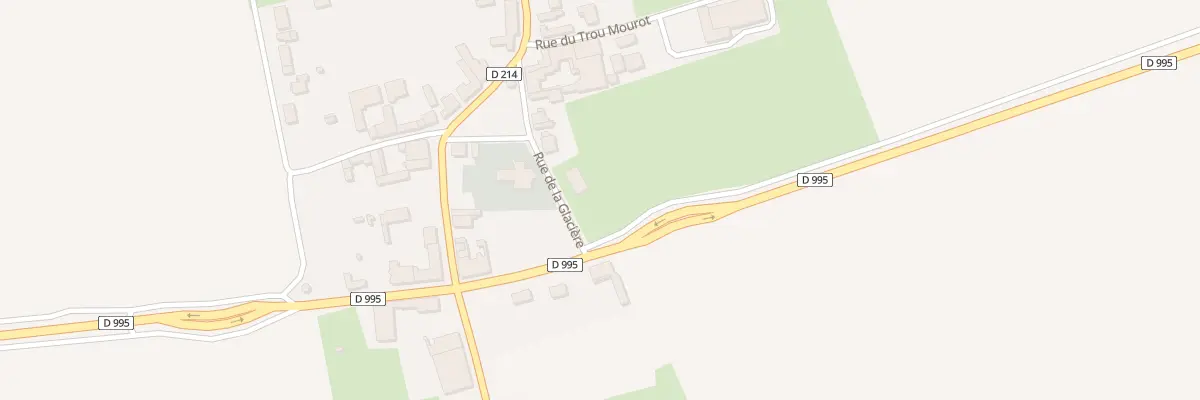 Plan du 8 Rue de la Glaciere à Étrepy