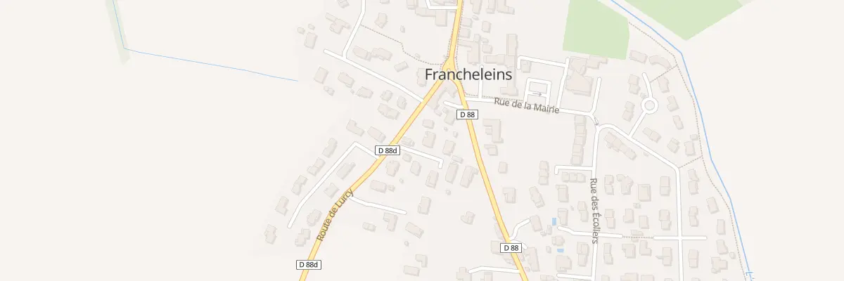 Plan du 5279 Moine à Francheleins
