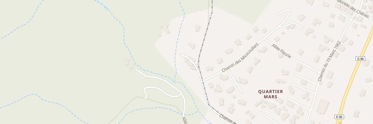 Plan du 29 Rieu de Vel à Beauchastel