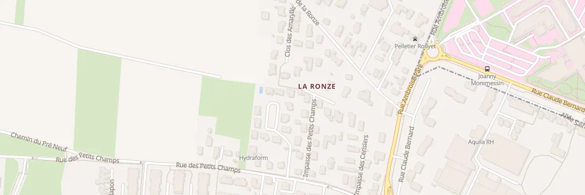 Plan du 8 Imp des Lauriers à Charnay-lès-Mâcon