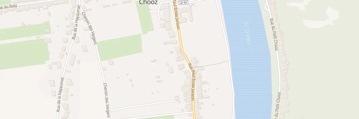Plan du 15T Rue Paul Emile Janson à Chooz