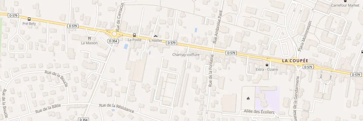 Plan du 89B Grande Rue de la Coupée à Charnay-lès-Mâcon
