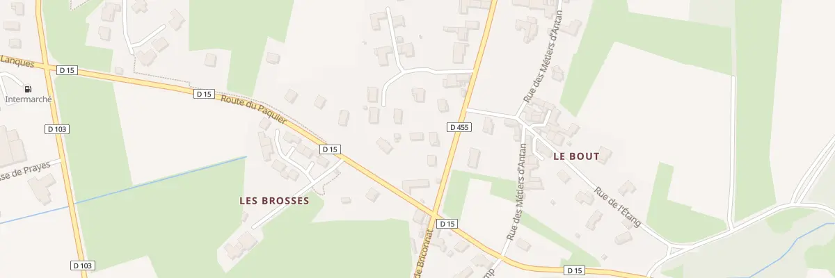 Plan du 5124 Le Paquier à Péronne