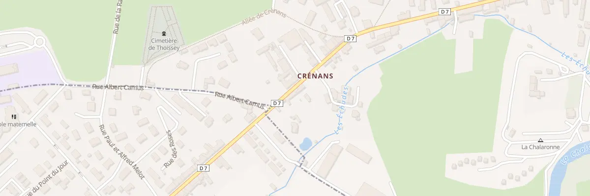 Plan du 64 Rue de Crénans à Saint-Didier-sur-Chalaronne