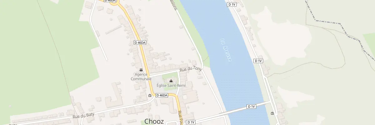 Plan du 3 Rue du Tony à Chooz