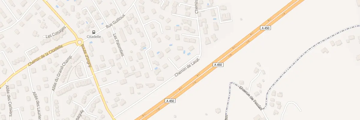 Plan du 32A Che de Laval à Saint-Genis-Laval