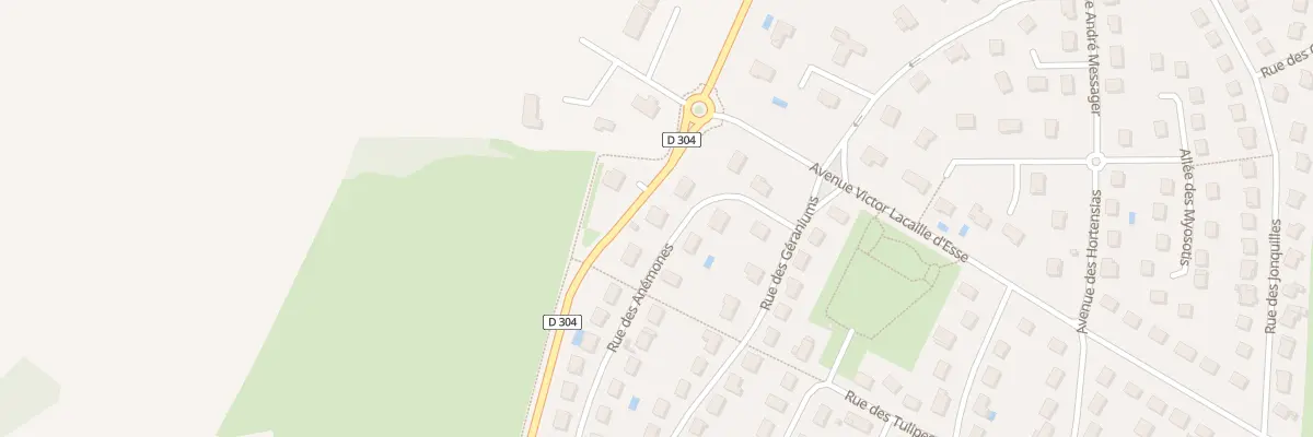Plan du 8 Rue des Anémones à Châtenoy-le-Royal