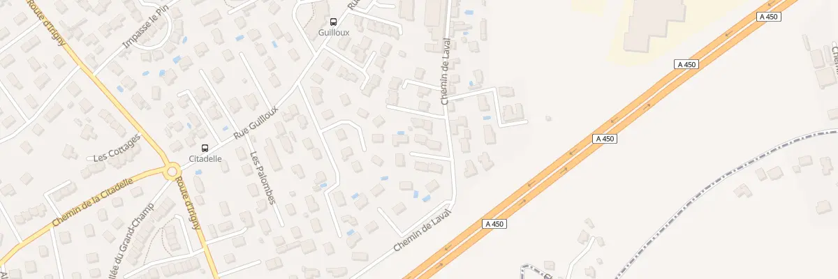 Plan du 2 All des Mésanges à Saint-Genis-Laval