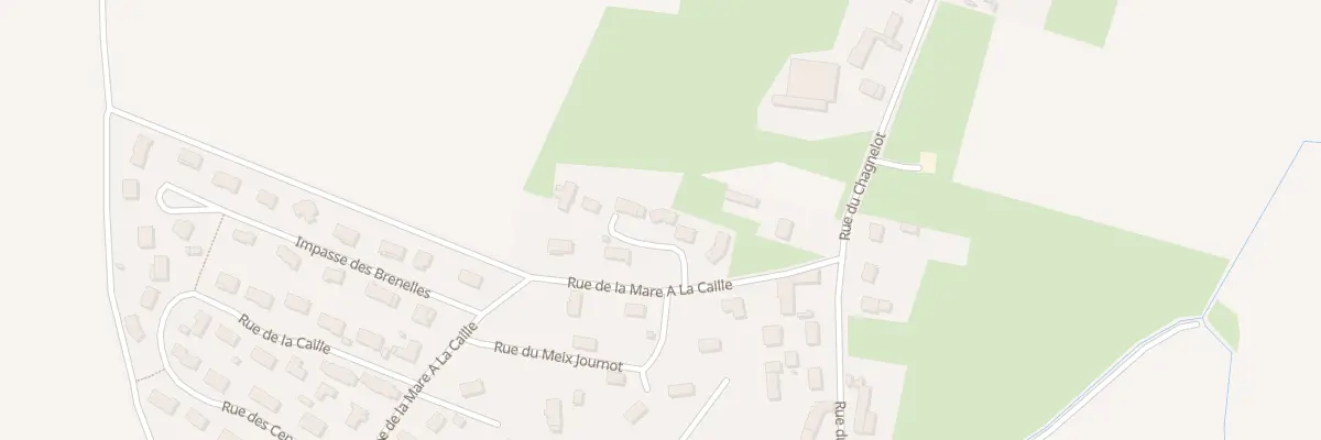 Plan du 6 All de la Margotte à Farges-lès-Chalon