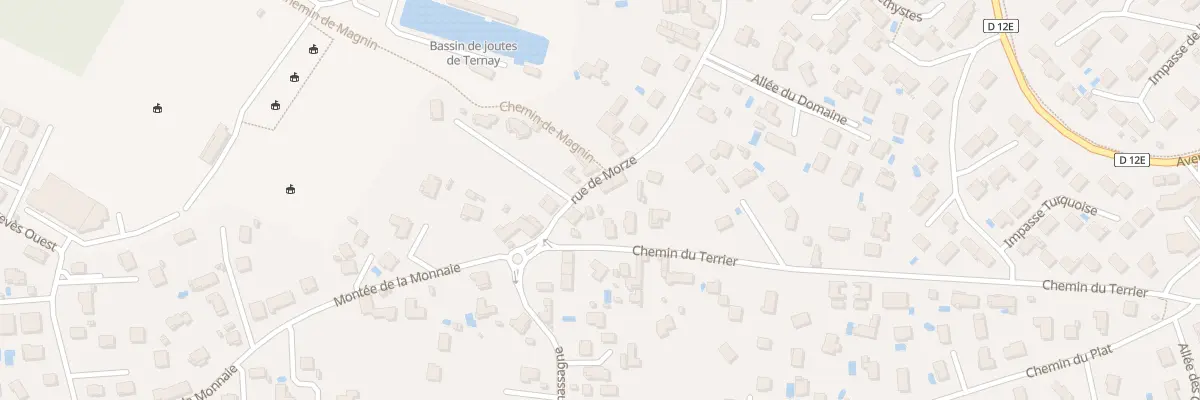 Plan du 62 Rue de Morze à Ternay