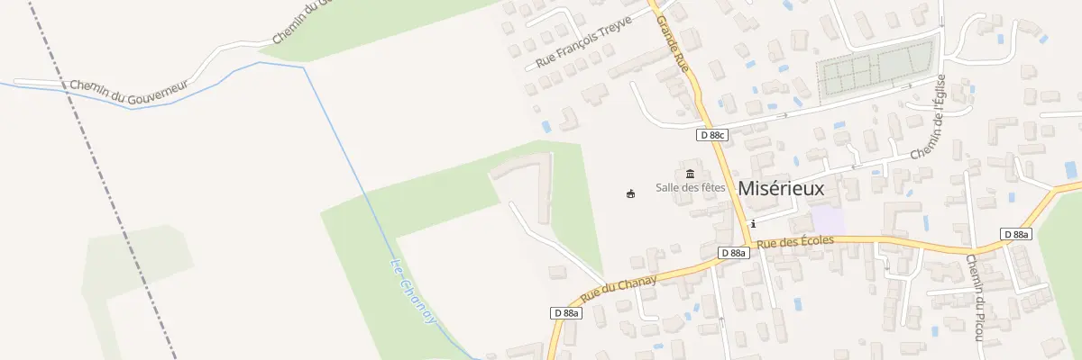 Plan du 140 Imp des Eglantiers à Misérieux