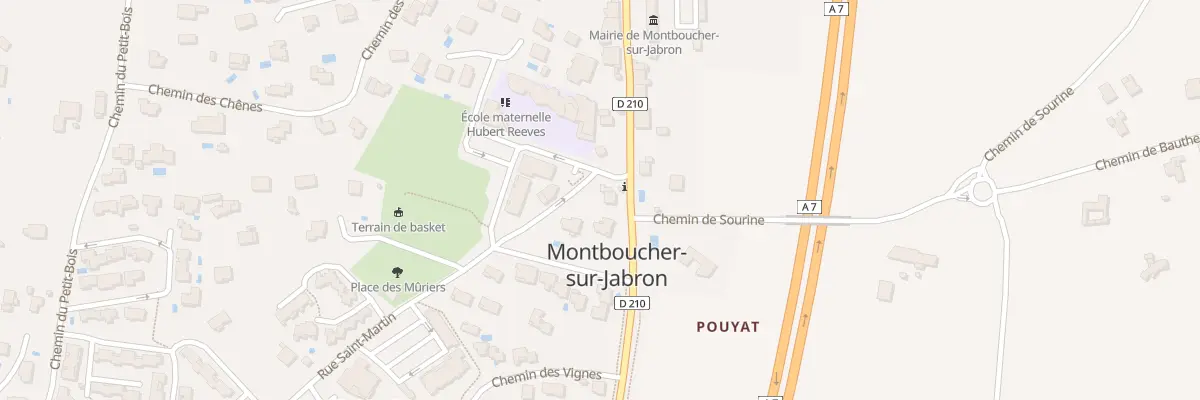 Plan du 60 Av du Général de Gaulle à Montboucher-sur-Jabron