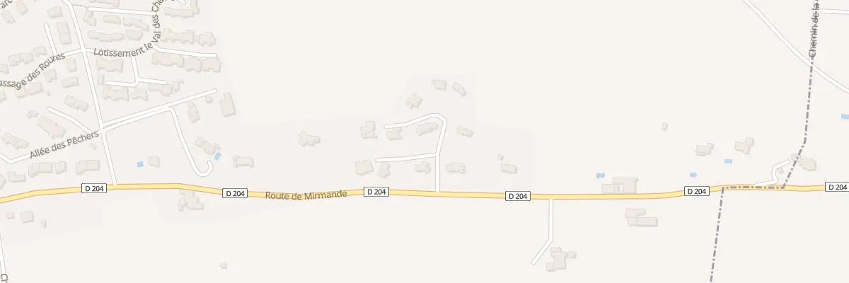 Plan du 8 Lot La Truffière à Saulce-sur-Rhône