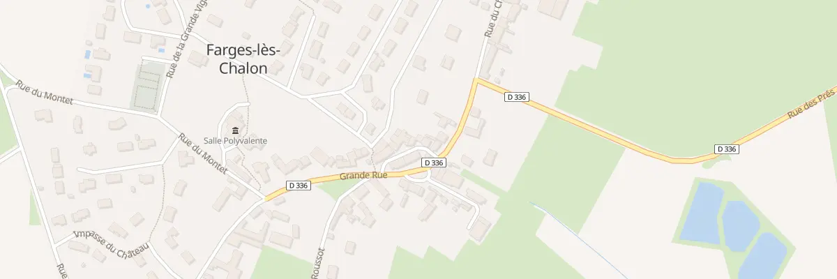 Plan du 5 Rue des Fours à Farges-lès-Chalon