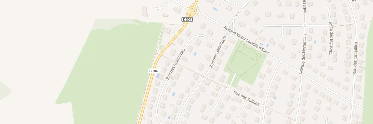 Plan du 7 Rue des Anémones à Châtenoy-le-Royal